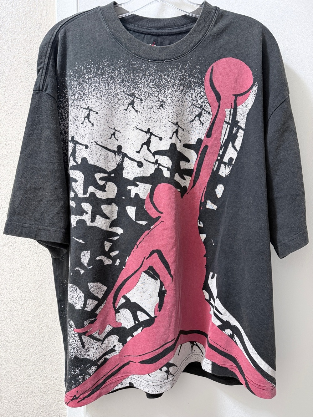Nike Jordan Short Sleeve Crewneck Tee - Black with Graphic